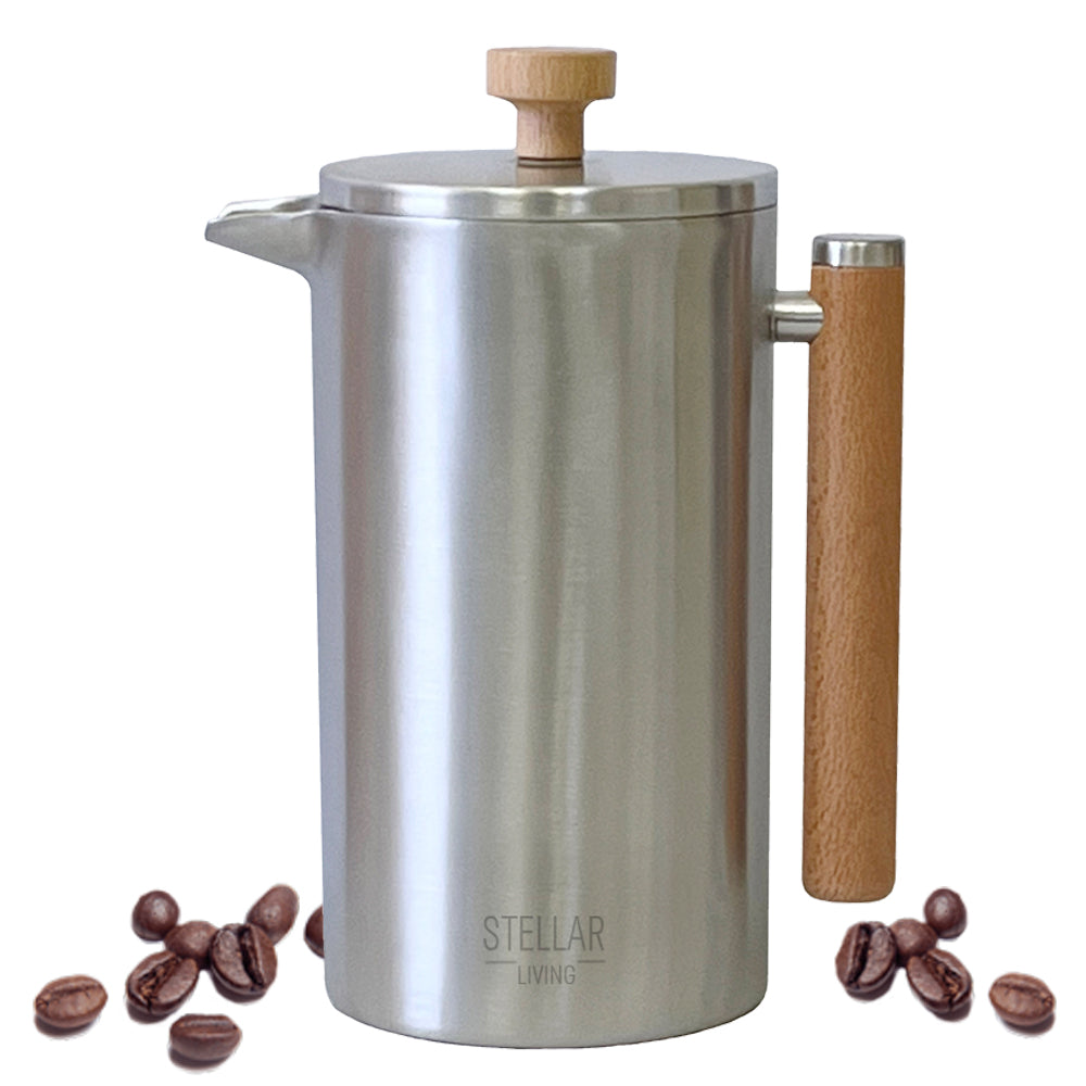 French Press Coffee Maker, Maximum Flavor Coffee Brewer