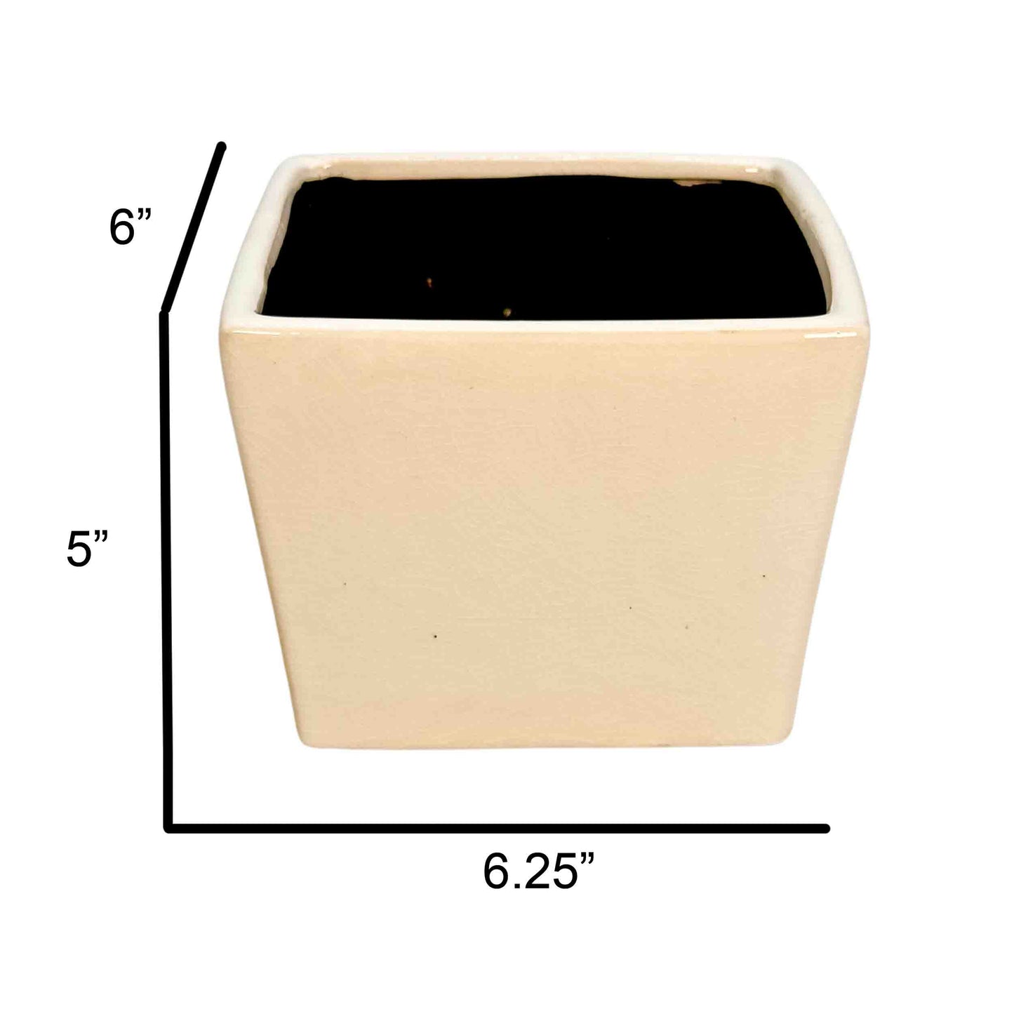 4"- 6" Ceramic Flower Planter Pot