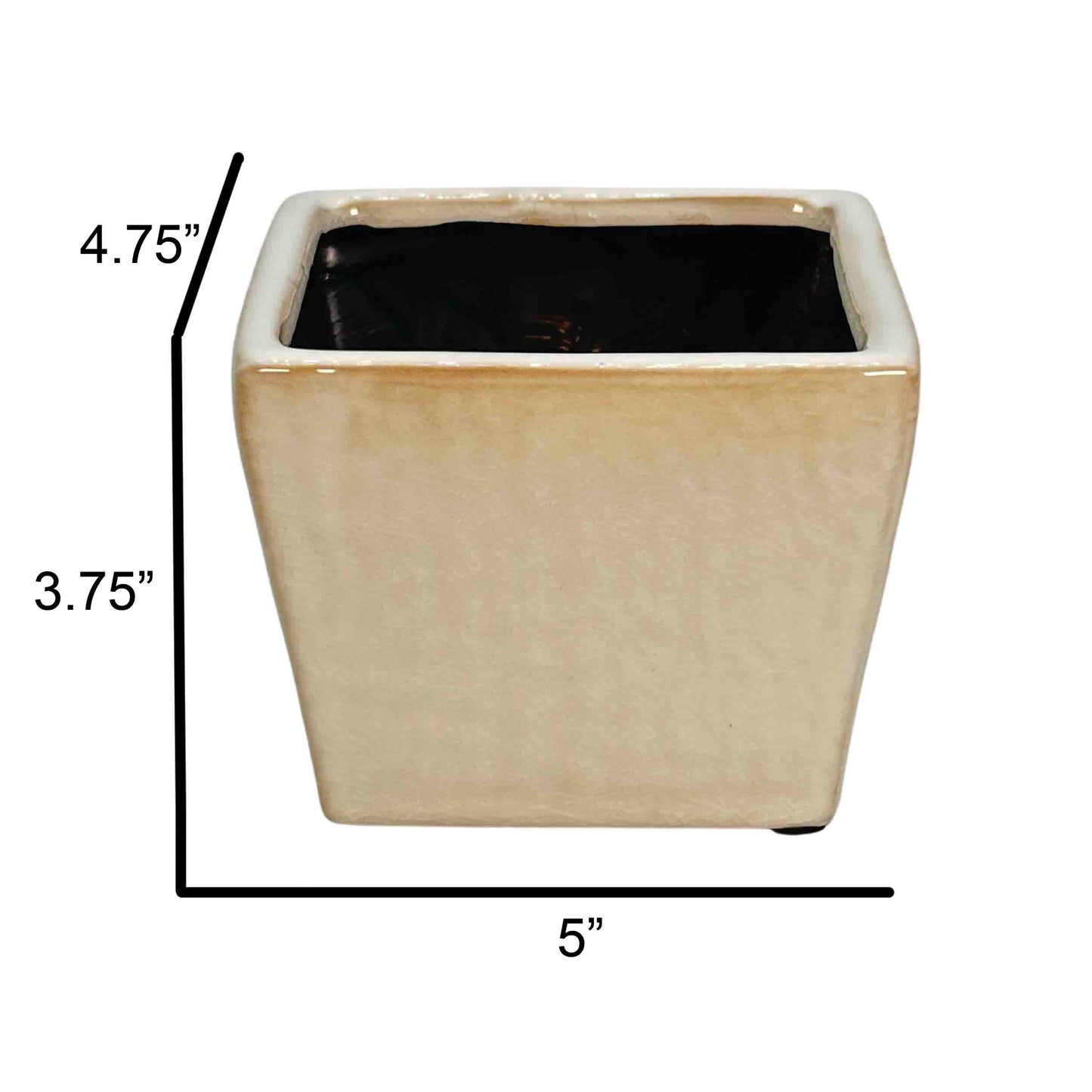 4"- 6" Ceramic Flower Planter Pot
