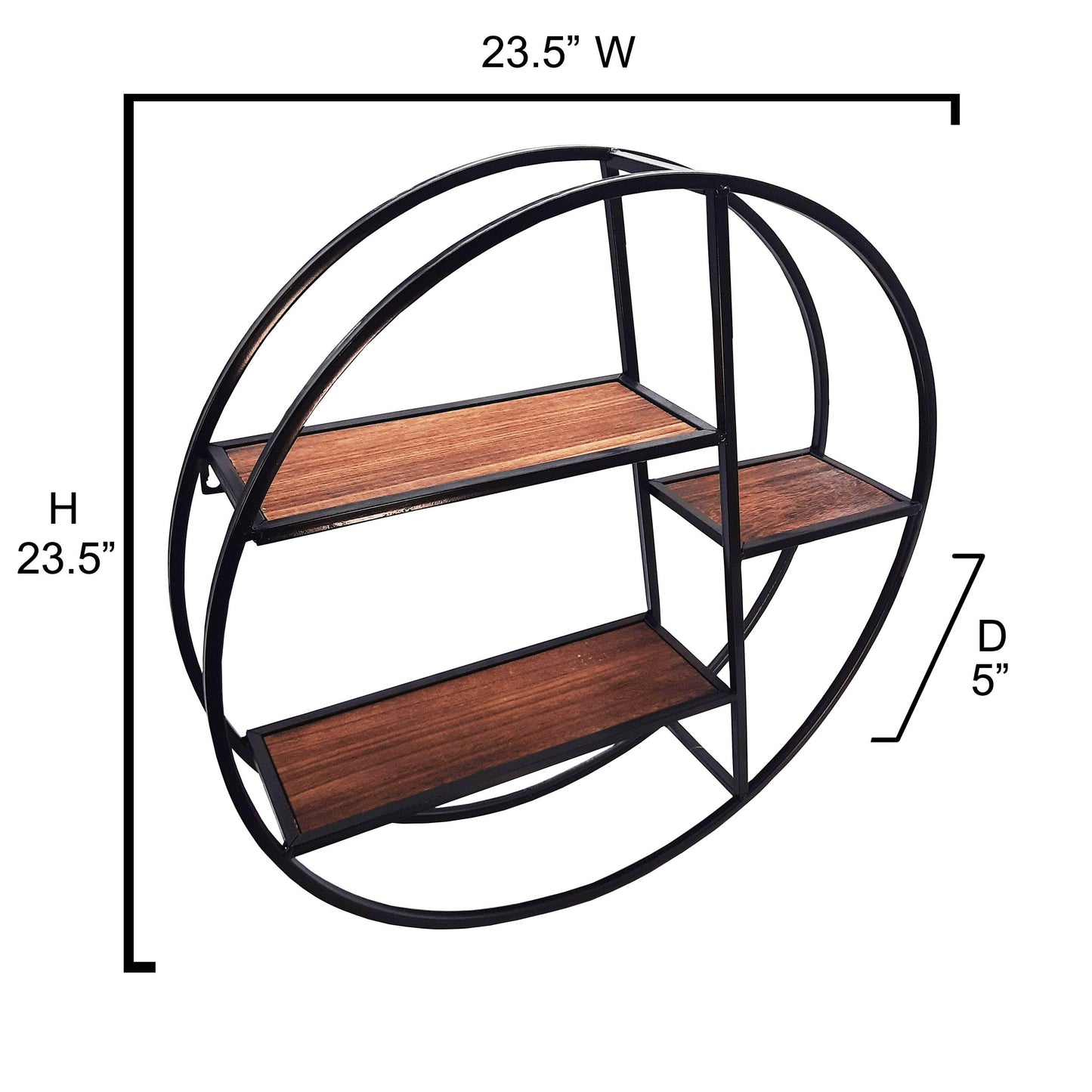 3 Tier Floating Shelves Wall Mount Shelf