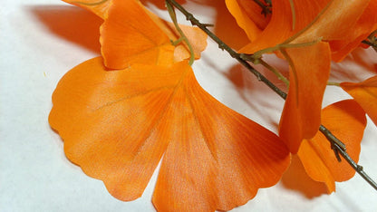 GPB6417 Artificial Ginko Bush 4 Pc Flower