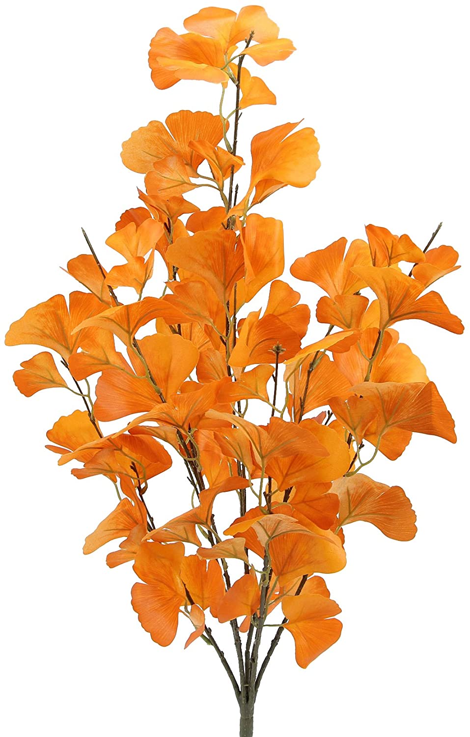GPB6417 Artificial Ginko Bush 4 Pc Flower