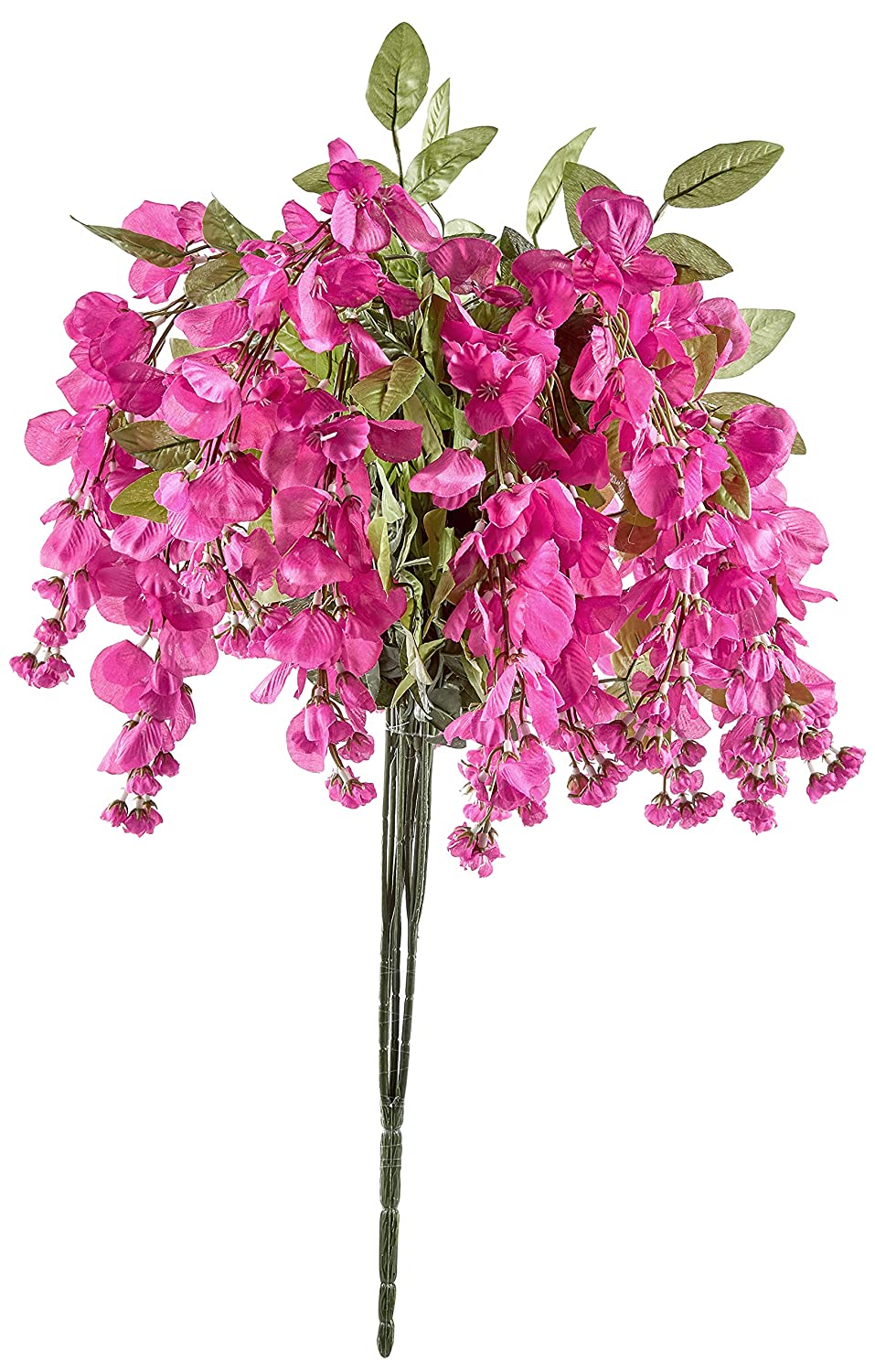 GPB392 15 Stem Artificial Hanging Wisteria