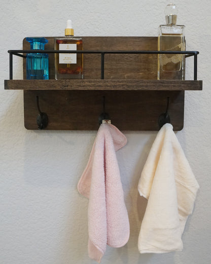 ABN5E127-BRN Floating Shelf