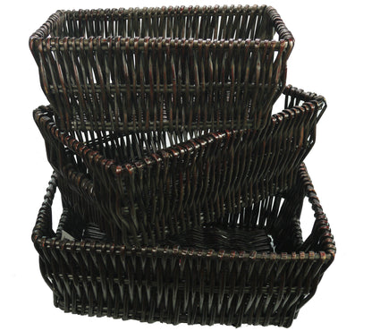 ABN5E142-SD 3 Piece Wicker Basket Set