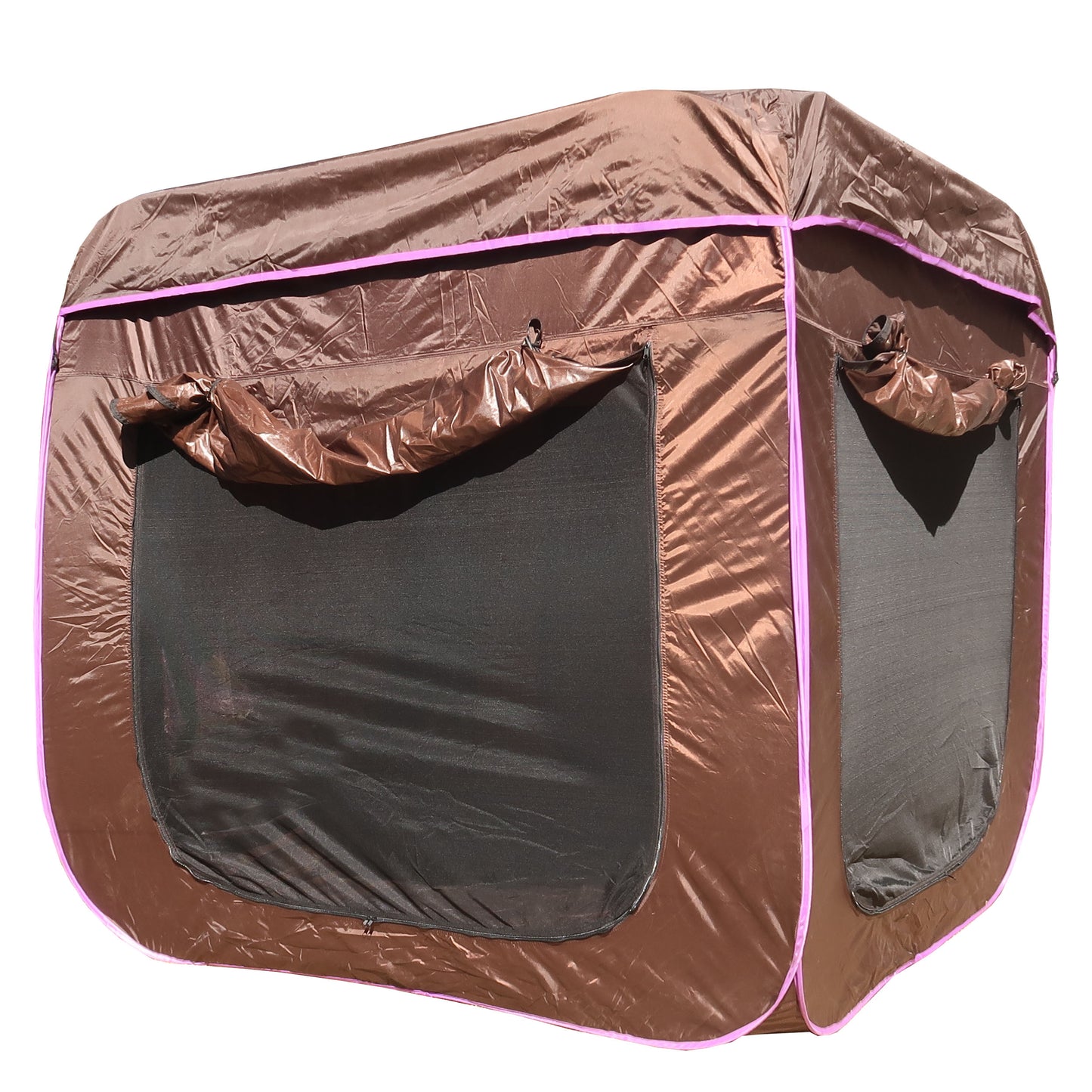 ABN5M008-PRPL Extended pop up SUV tent Cube