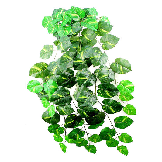GG4628-GRAPE LEAVE-2 Artificial Grape Leave Hanging Bush Plant Leaves48" L2 Piece