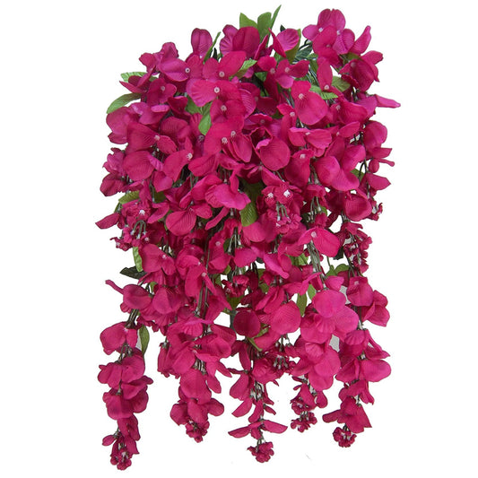 GPB392 15 Stem Artificial Hanging Wisteria