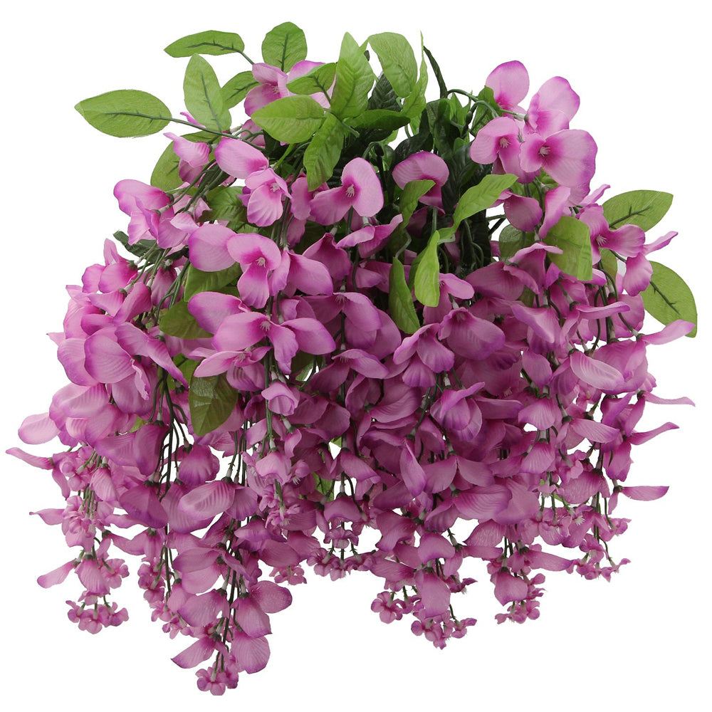 GPB392 15 Stem Artificial Hanging Wisteria