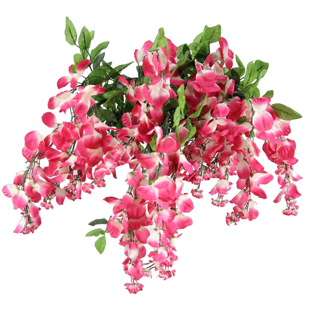 GPB392 15 Stem Artificial Hanging Wisteria