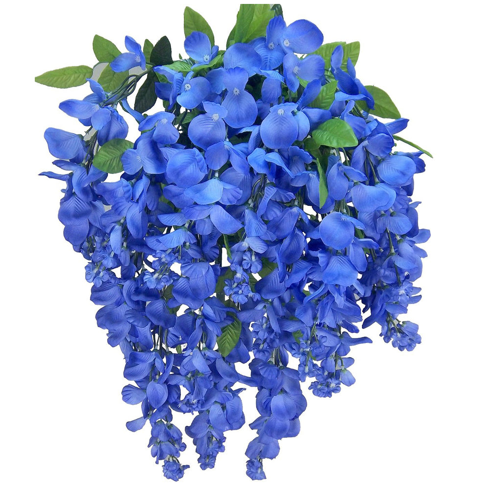GPB392 15 Stem Artificial Hanging Wisteria