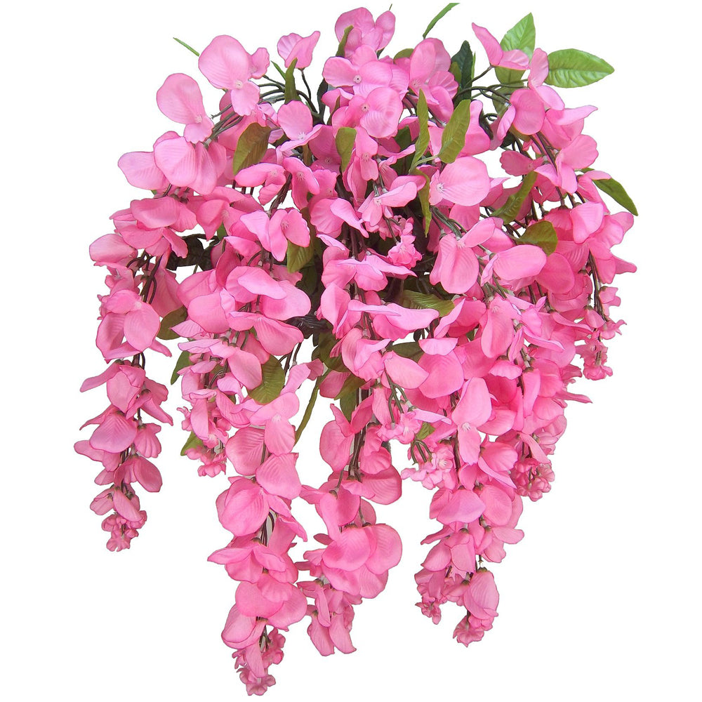 GPB392 15 Stem Artificial Hanging Wisteria