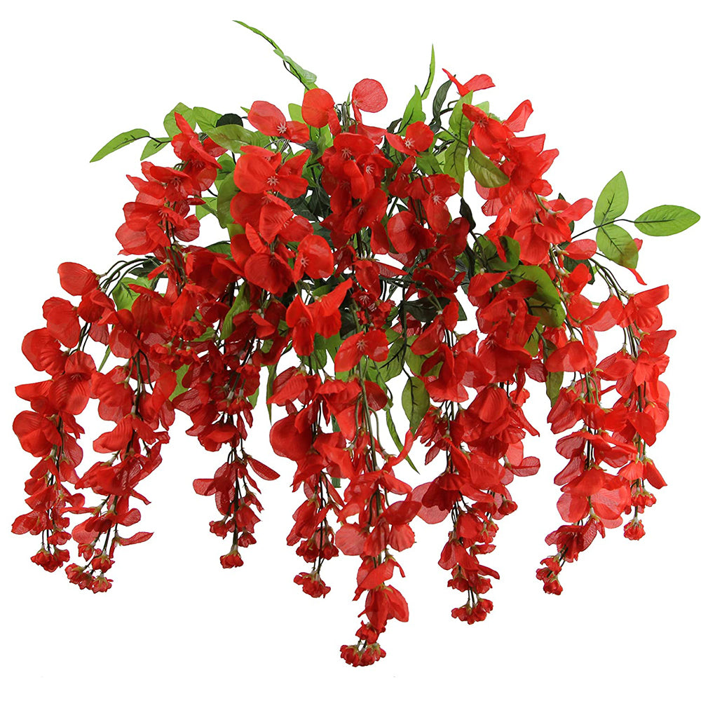 GPB392 15 Stem Artificial Hanging Wisteria