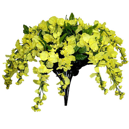 GPB392 15 Stem Artificial Hanging Wisteria